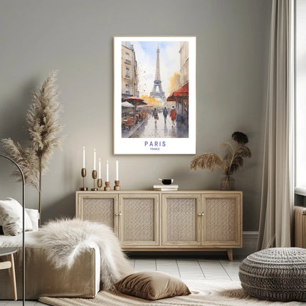 Autumn in Paris Poster