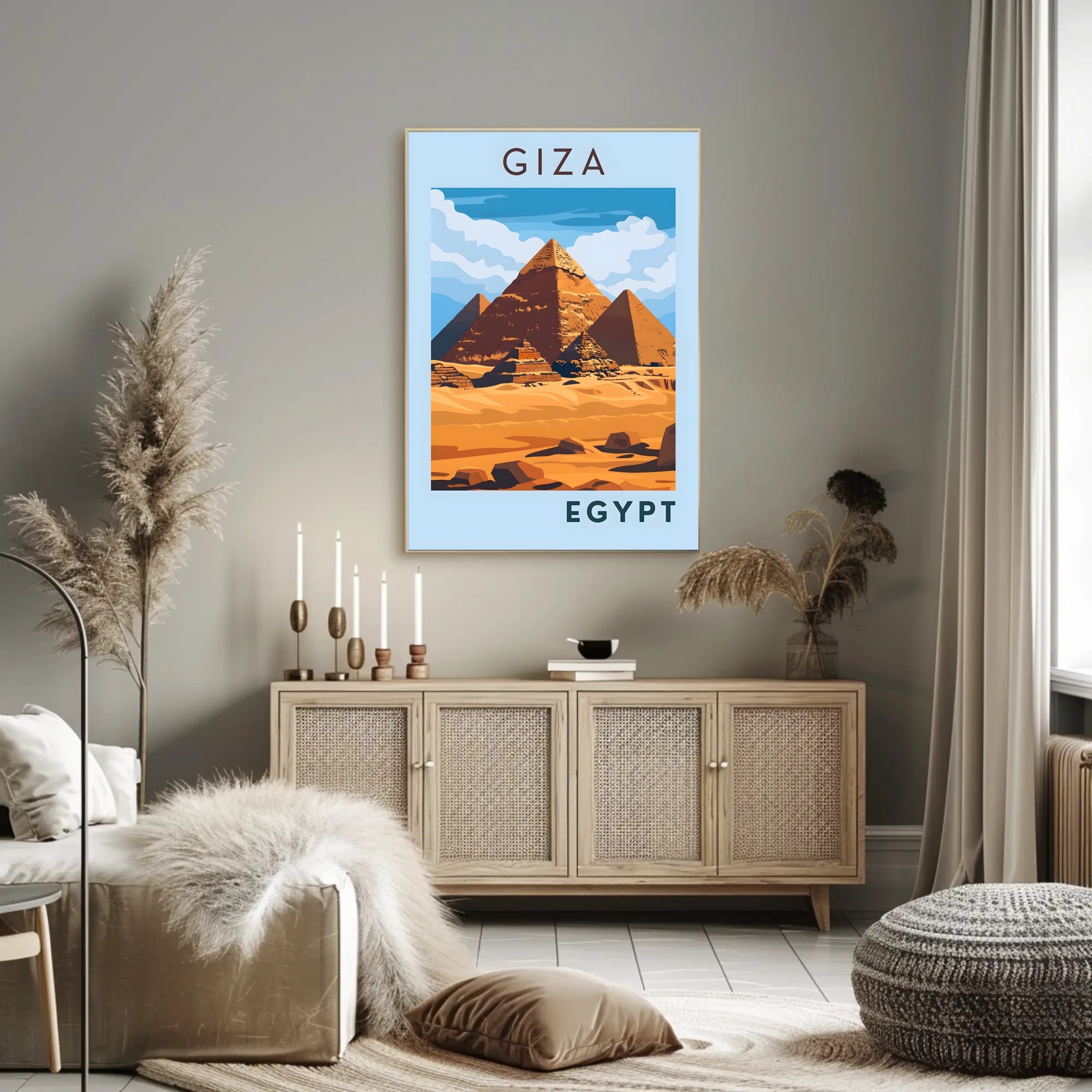 Wonders of Giza Poster