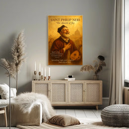 Saint Philip Neri The Apostle of Joy Poster