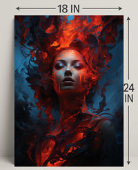 Elemental Flame Poster