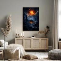 Enchanted Nightscape Poster