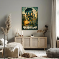 Pennsylvania A Journey Through Time Poster