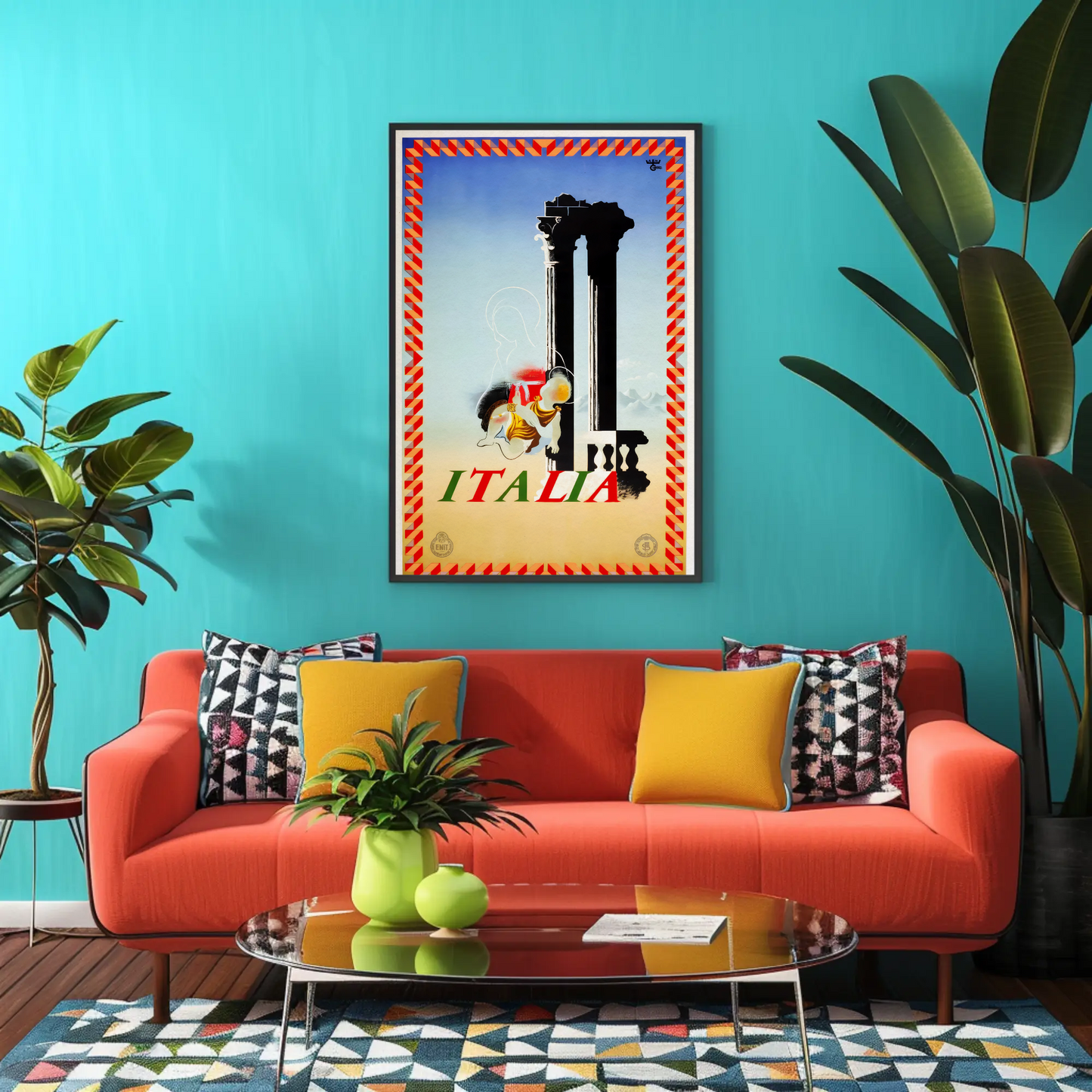 Italia Travel Poster