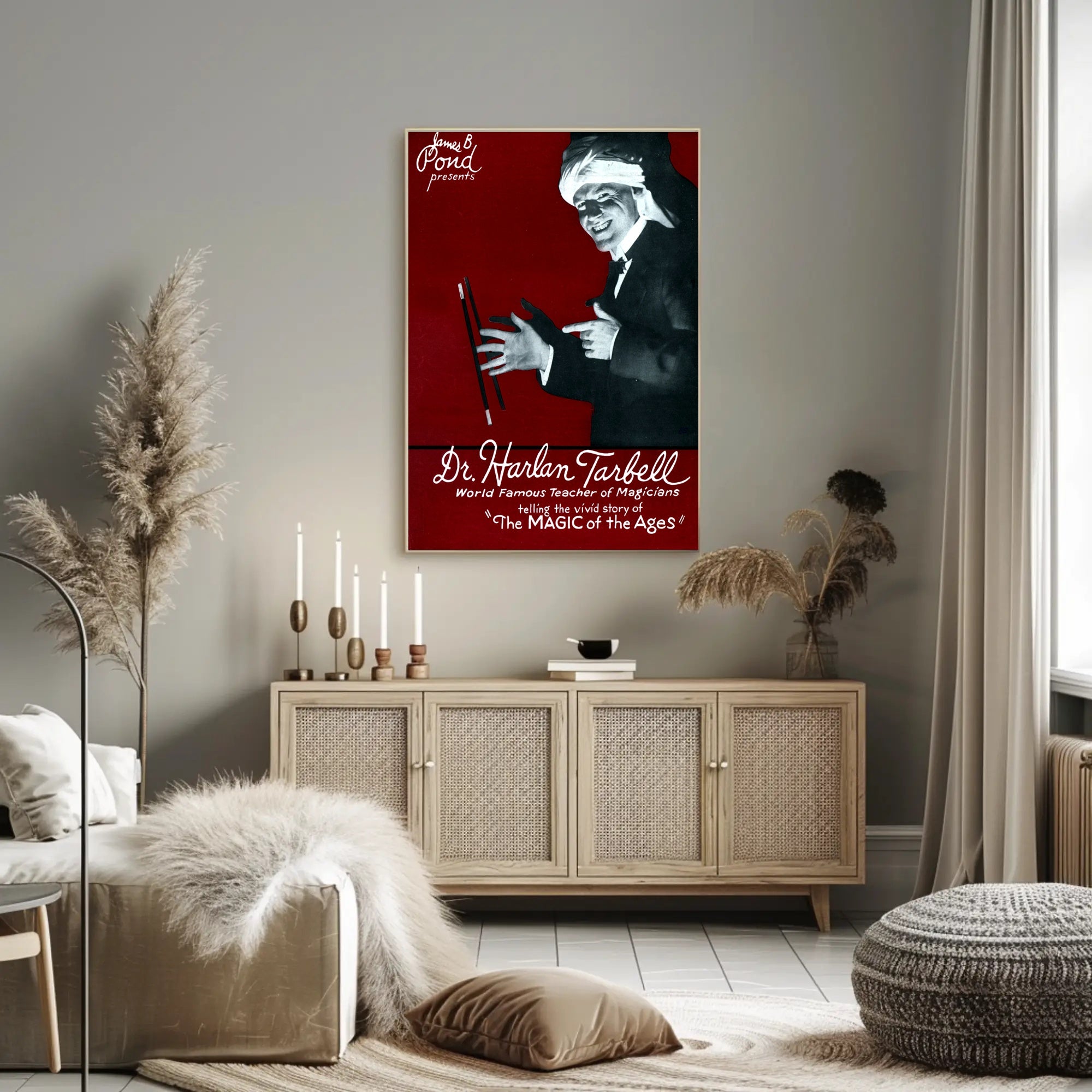 The Magic of Dr. Harlan Tarbell Heritage Poster