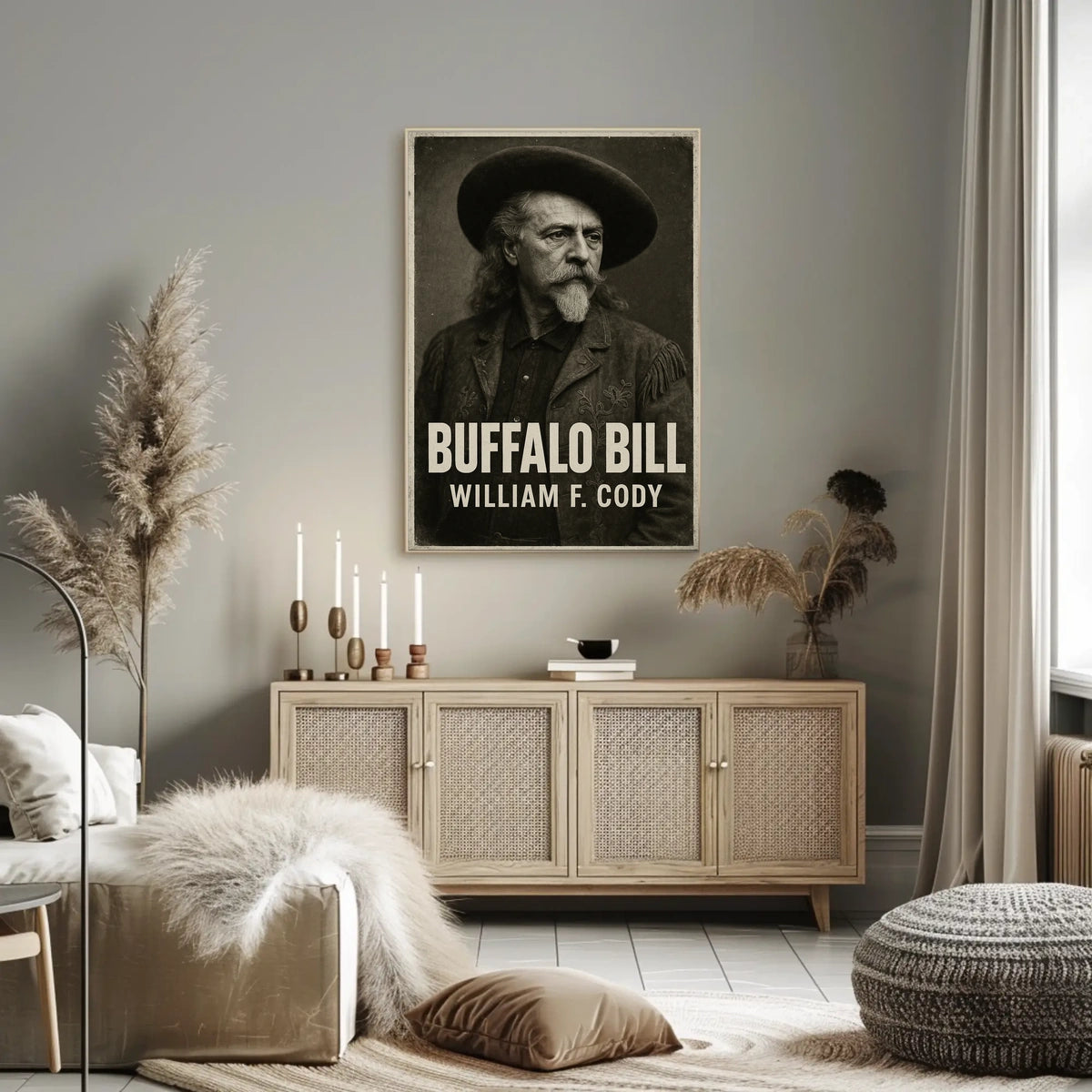 Buffalo Bill's Wild West Heritage Historical Poster