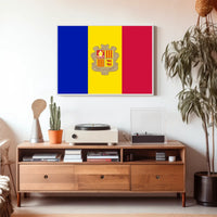 Andorra Flag Poster