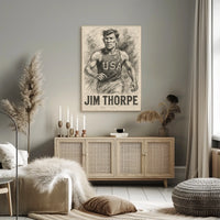 Jim Thorpe Athletic Legend Poster