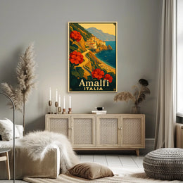 Amalfi Coast Italia Poster