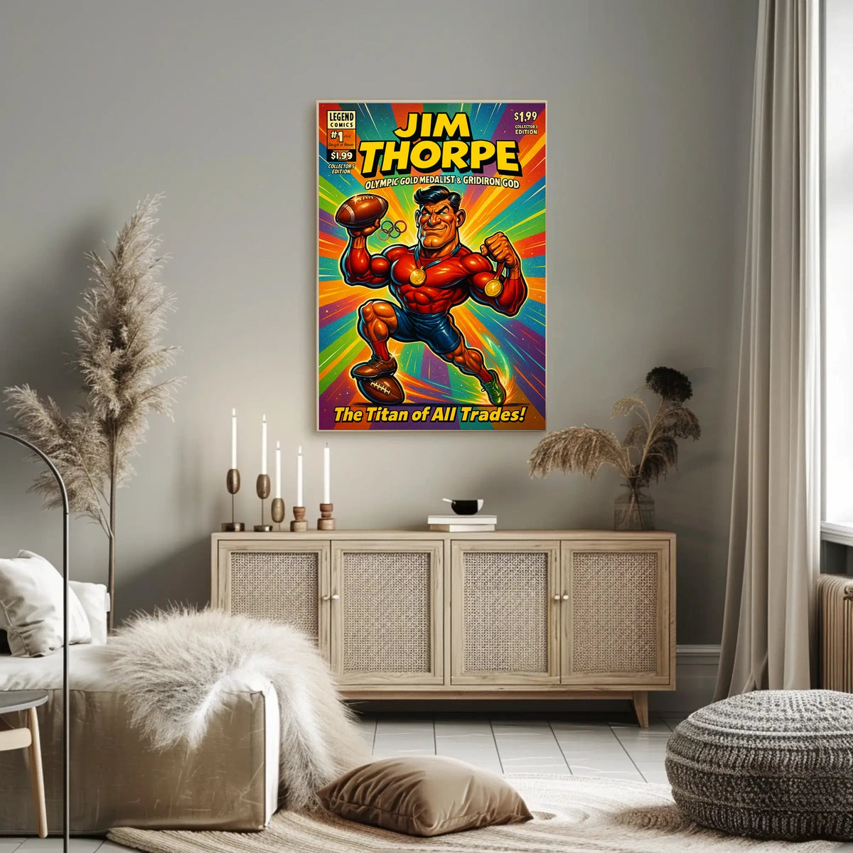 Jim Thorpe The Ultimate Athlete Poster
