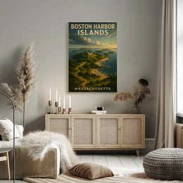 Boston Harbor Islands Poster