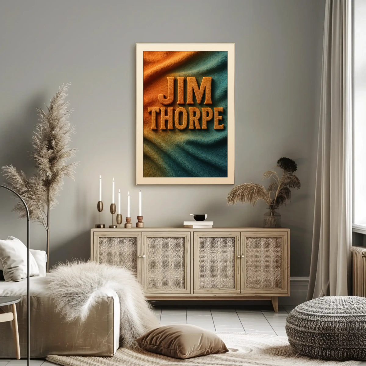 Jim Thorpe Tribute Poster