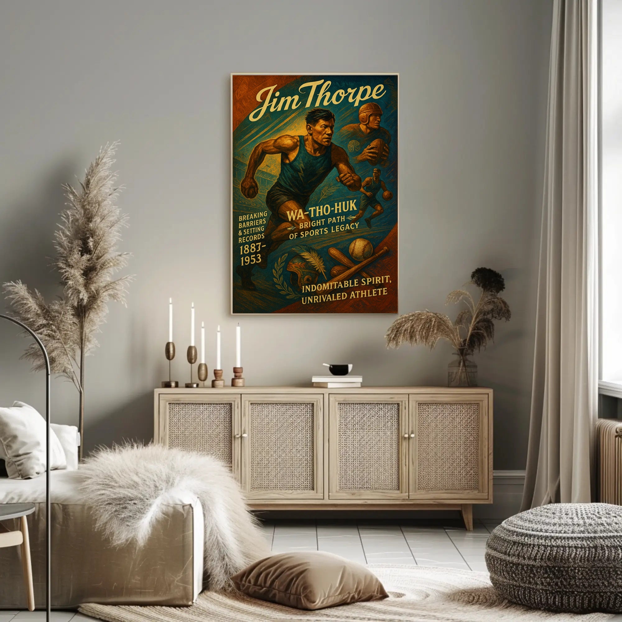 Breaking Barriers: The Sporting Legacy Poster