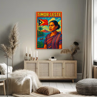 Timor-Leste A Vibrant Tribute Poster