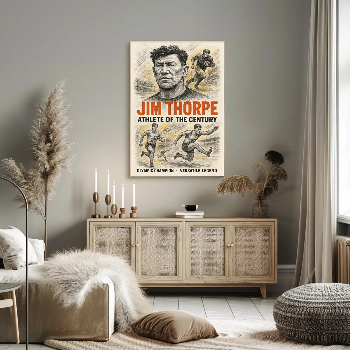 Celebrating a Sporting Icon Poster