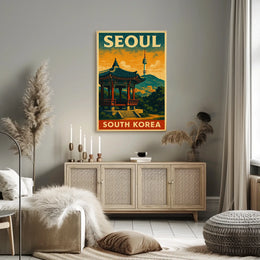 Seoul, South Korea Poster