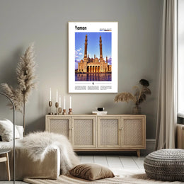 Yemen's Architectural Heritage: A Cultural or Heritage Poster PosterGoat