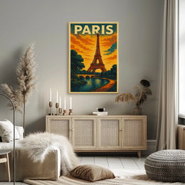 Paris Travel Poster