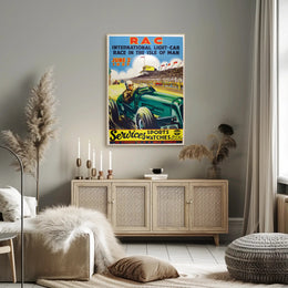 International Light-Car Race in the Isle of Man Poster