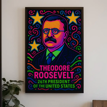 Theodore Roosevelt 26th President Poster