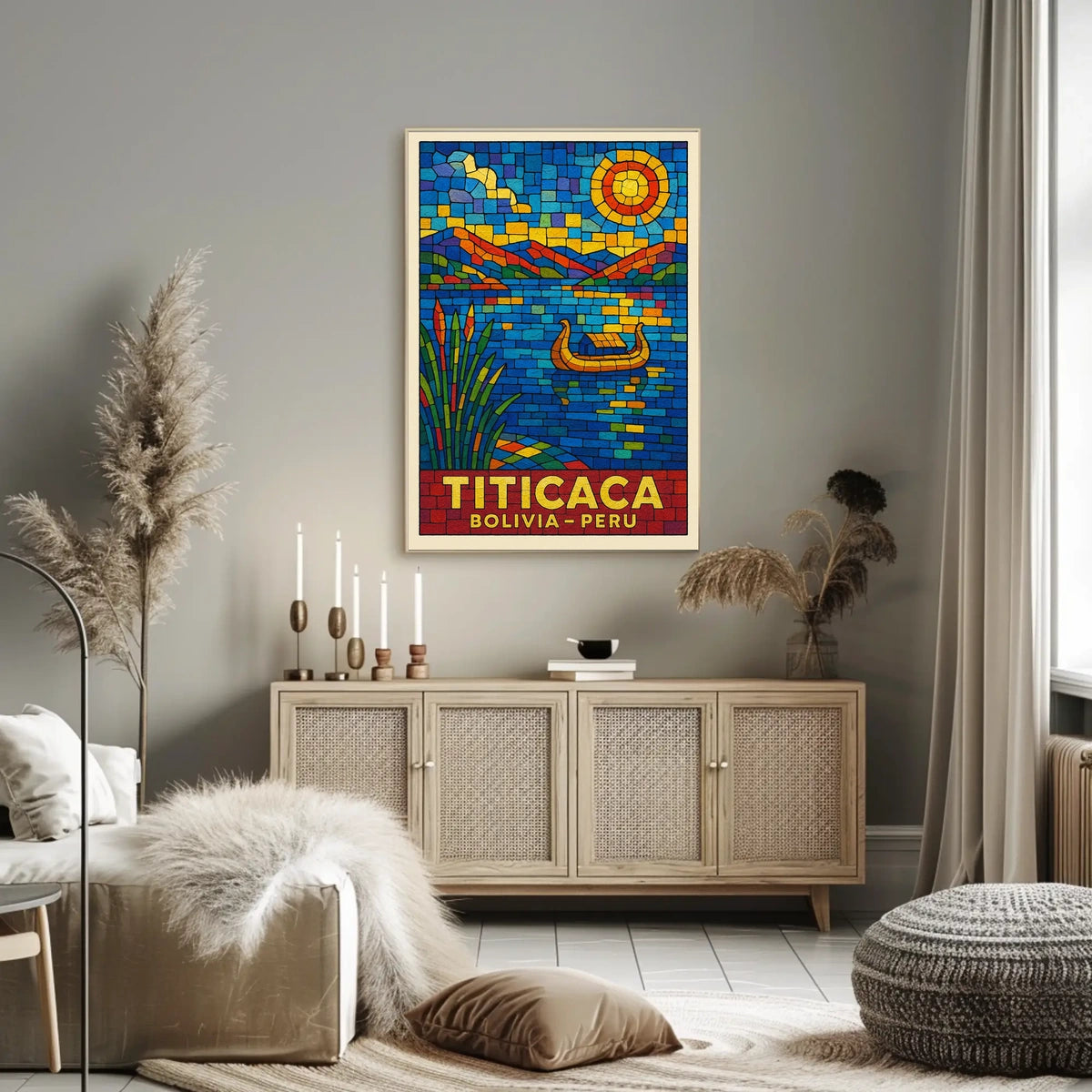 Titicaca Bolivia-Peru Poster