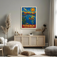 Titicaca Bolivia-Peru Poster