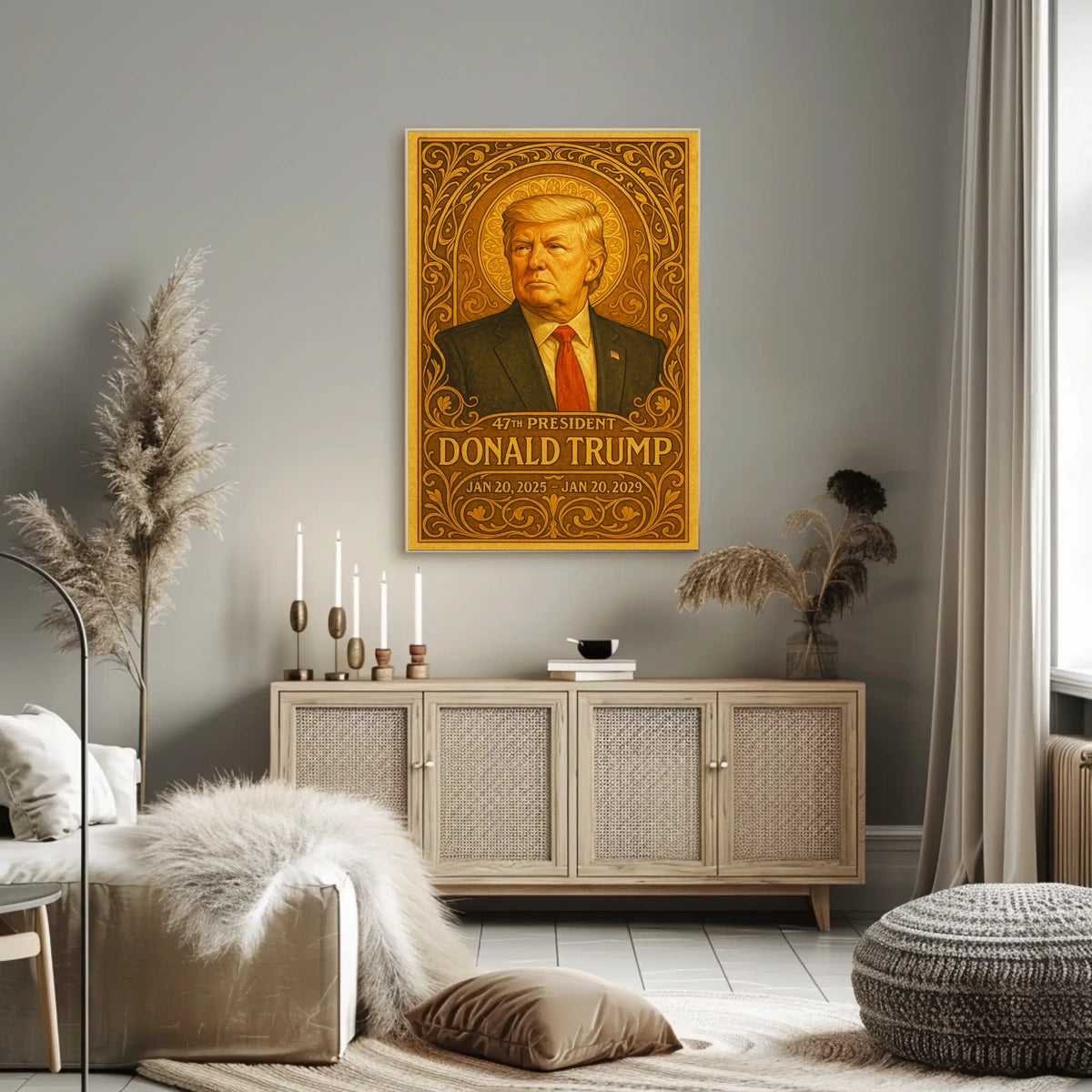 Donald Trump Beacon of Liberty Poster