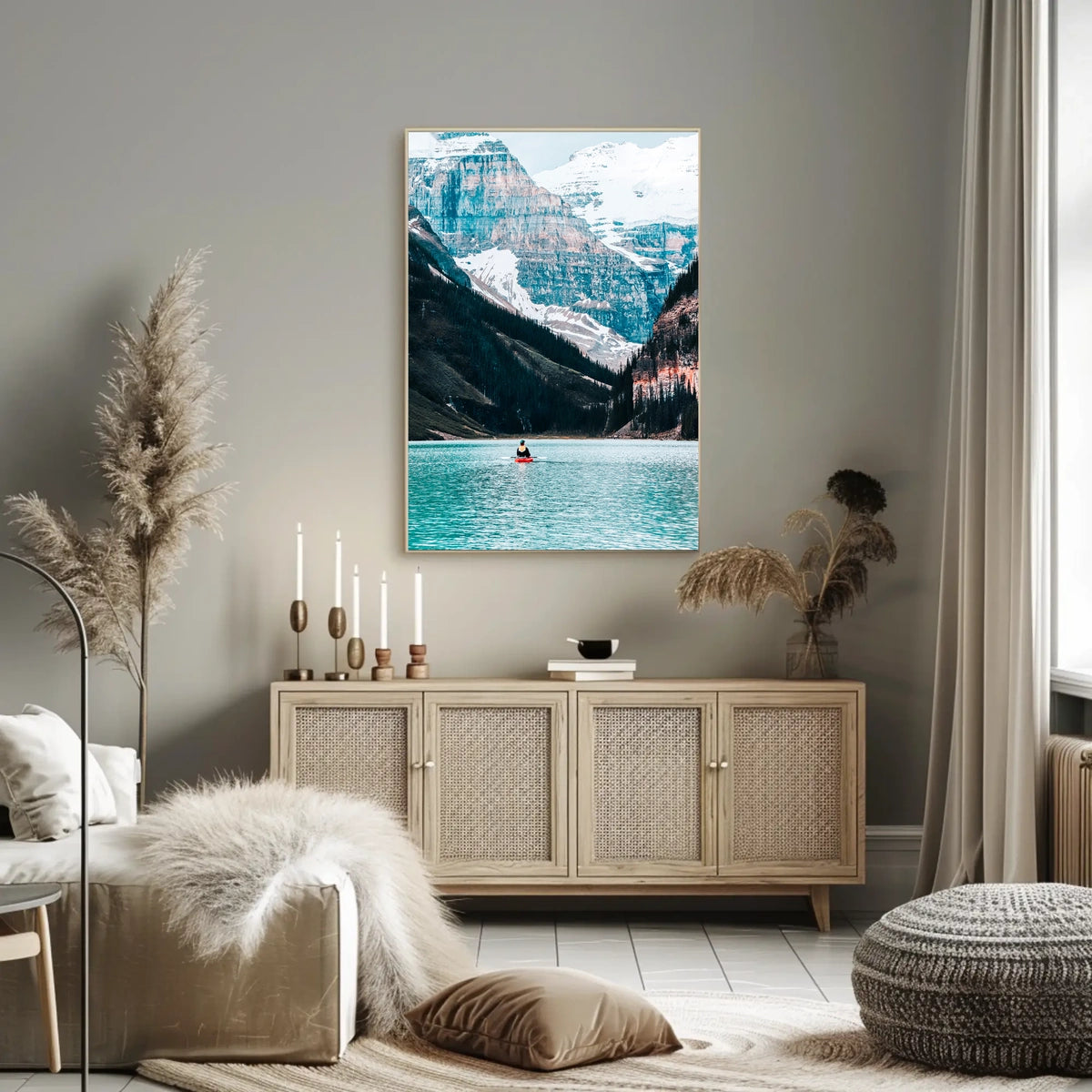 Tranquil Kayak Adventure Poster