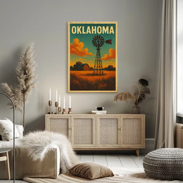 Oklahoma Landscape Poster