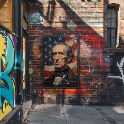 John Tyler 10th President Of The United States Portrait