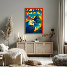 American Samoa Scenic Poster