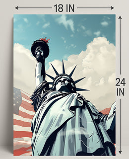 Liberty And Freedom Poster