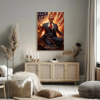 James Monroe: A Patriotic Legacy Poster