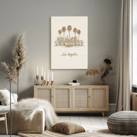 Los Angeles Skyline Poster