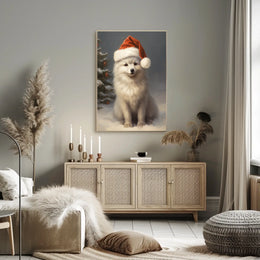 Festive Fox In Winter Wonderland Poster