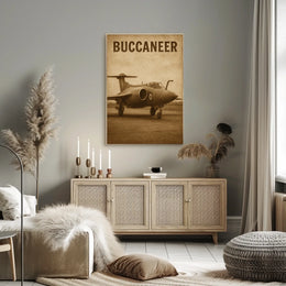 Buccaneer Aircraft Poster