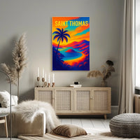 Saint Thomas Paradise Poster