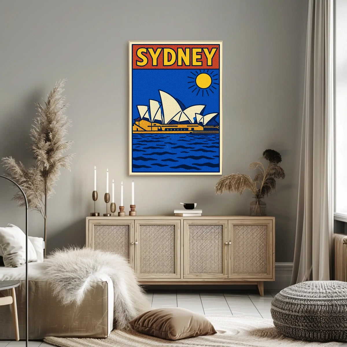 Sydney Pop Art Poster