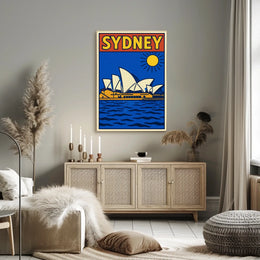 Sydney Pop Art Poster