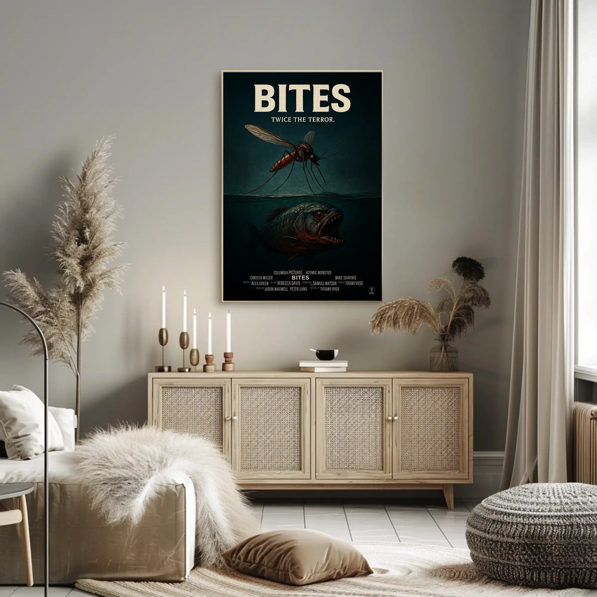 Bites Twice the Terror Poster