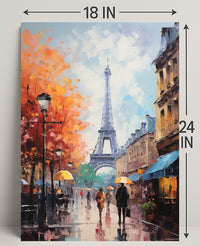 Autumn In Paris Poster