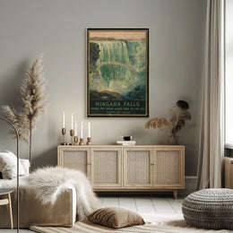 Niagara Falls Travel Poster PosterGoat