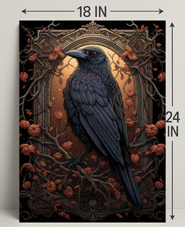 The Enigmatic Raven Poster