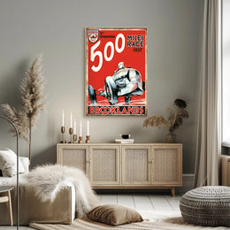 Brooklands 500 Miles Race 1937 Poster
