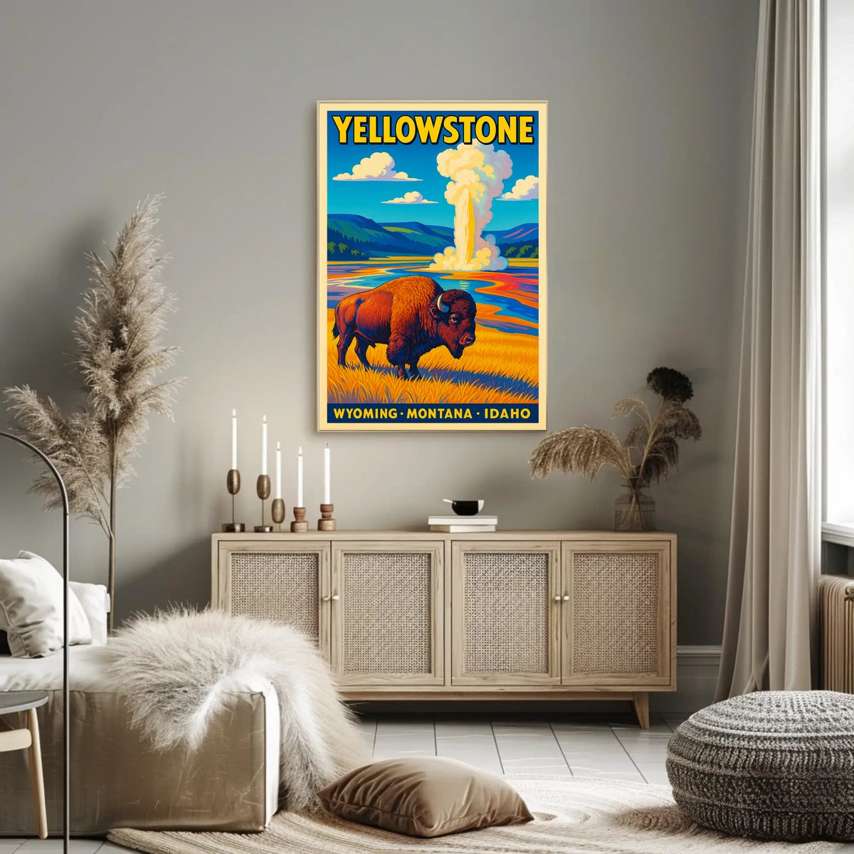 Yellowstone National Park Poster