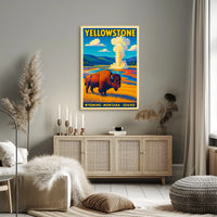 Yellowstone National Park Poster