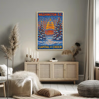 Capital Of Cheer In Washington DC Landscape Poster