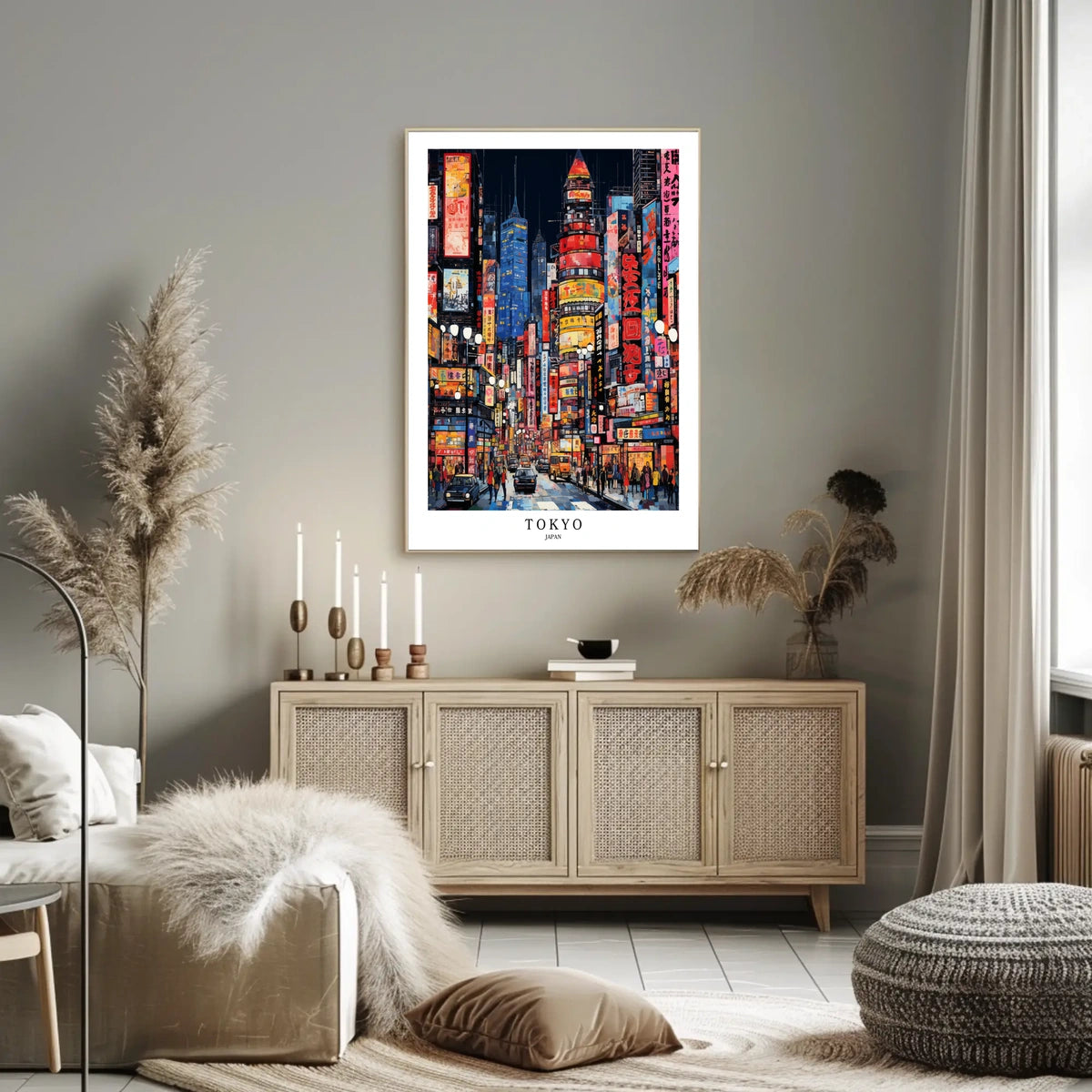 Tokyo Nightlife Poster