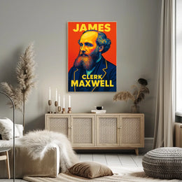James Clerk Maxwell Poster