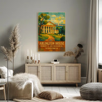 Arlington House Robert E. Lee Memorial Poster