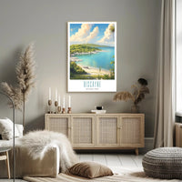 Biscayne Tranquil Shores Travel Poster Print